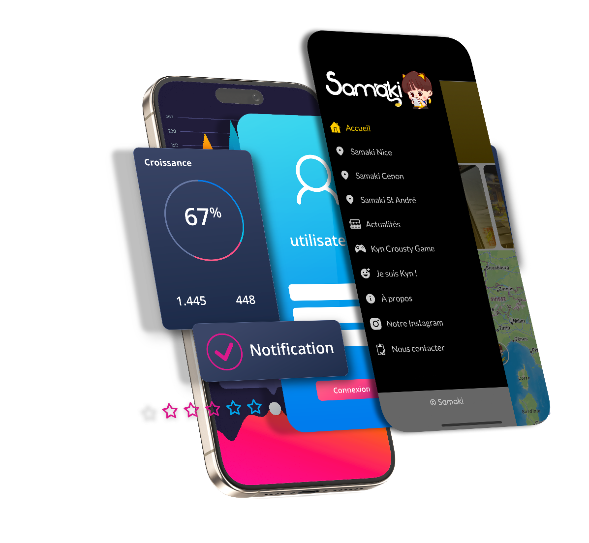 Digital Sparks, Application mobile et communication Bordeaux